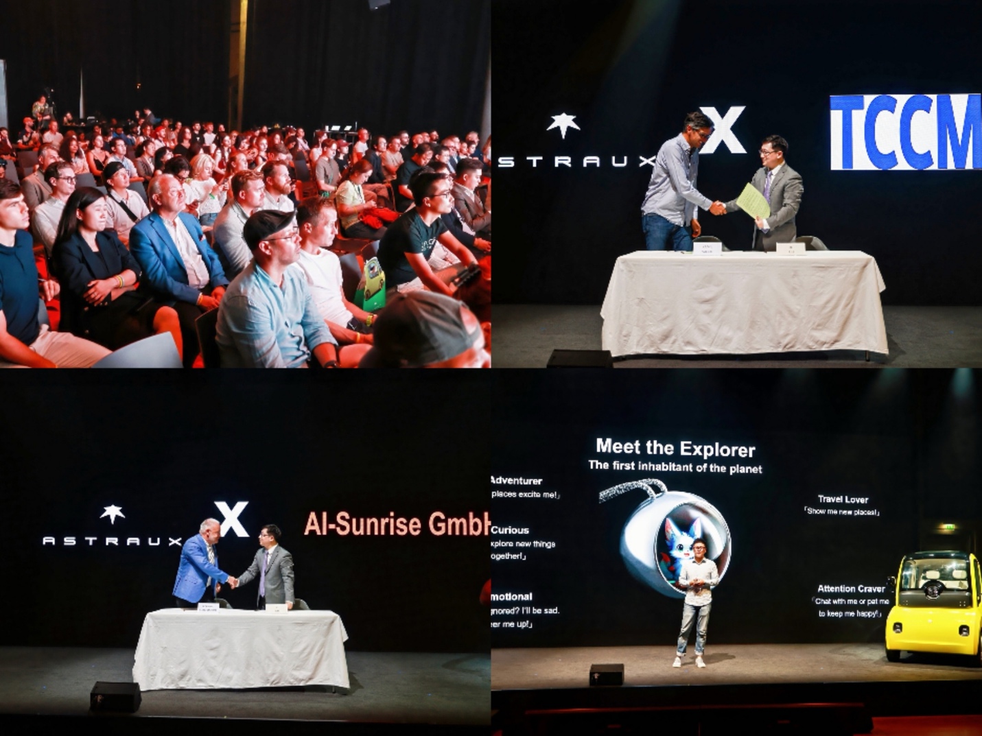 A collage of people shaking hands
Description automatically generated